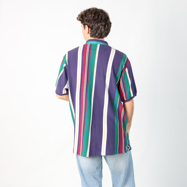 Multi Coloured 90s Chaps Ralph Lauren T-Shirt (L)